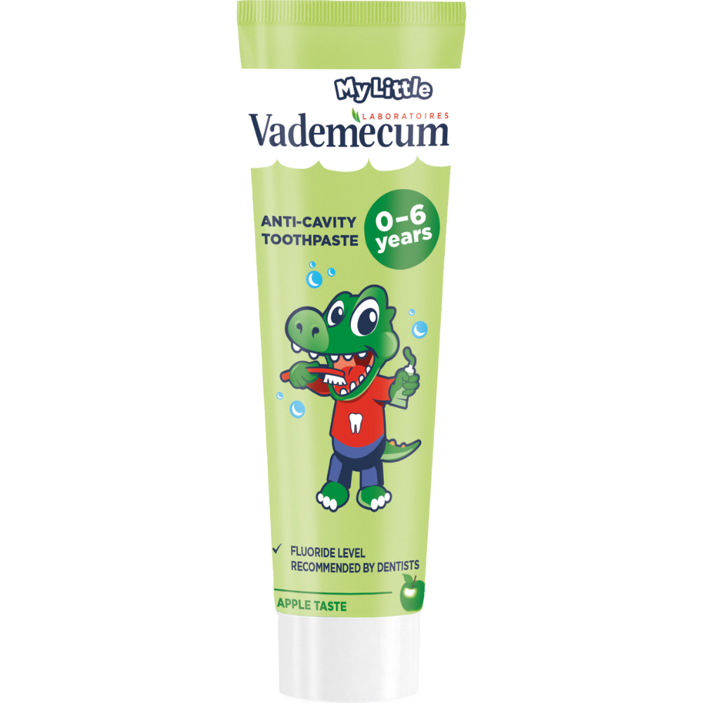 Pasta de dinti cu aroma de mar pentru copii, 0 - 6 ani, 50 ml, Vademecum