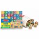 Cuburi cu litere si cifre, 3 - 7 ani, Melissa&Doug 578265