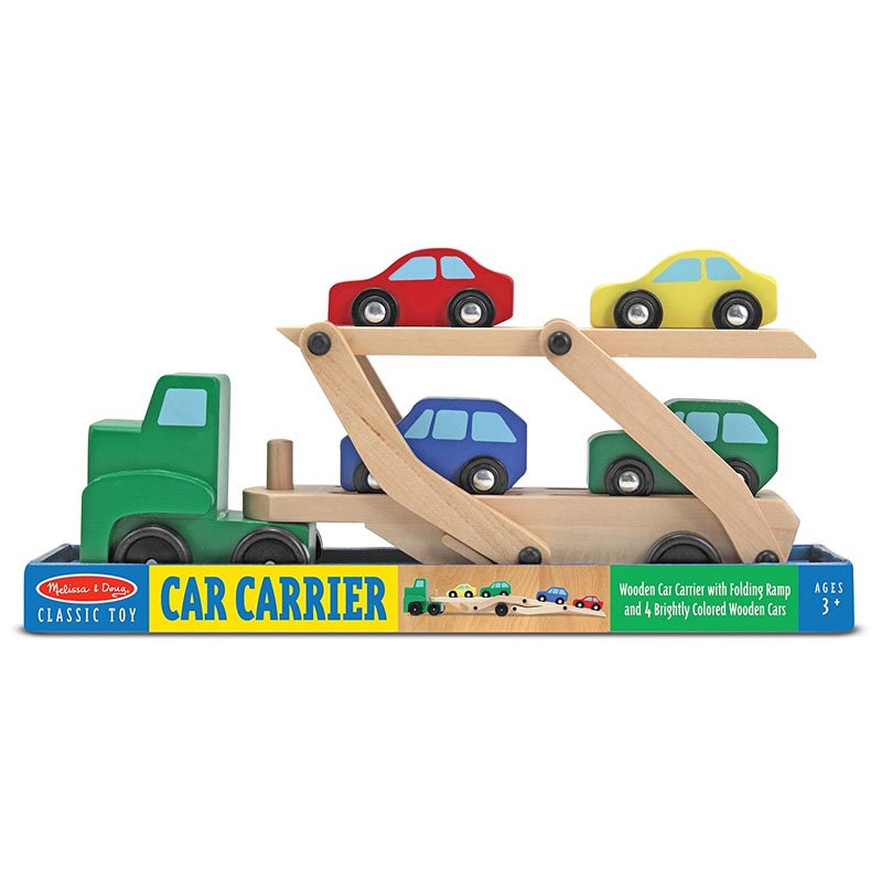 Camion Transportor de Masini, 3 ani, Melissa&Doug