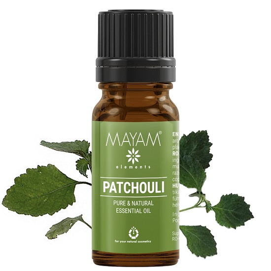 Ulei esential Patchouli, M-1145, 10 ml, Mayam