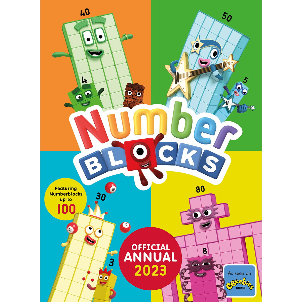 Marea carte cu activitati Numberblocks, +4 ani, Learning Resources