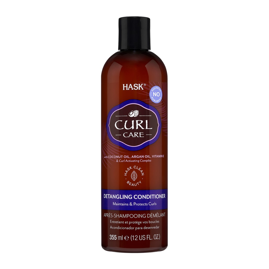 Balsam pentru protectie si intretinere bucle Curl Care, 355 ml, Hask