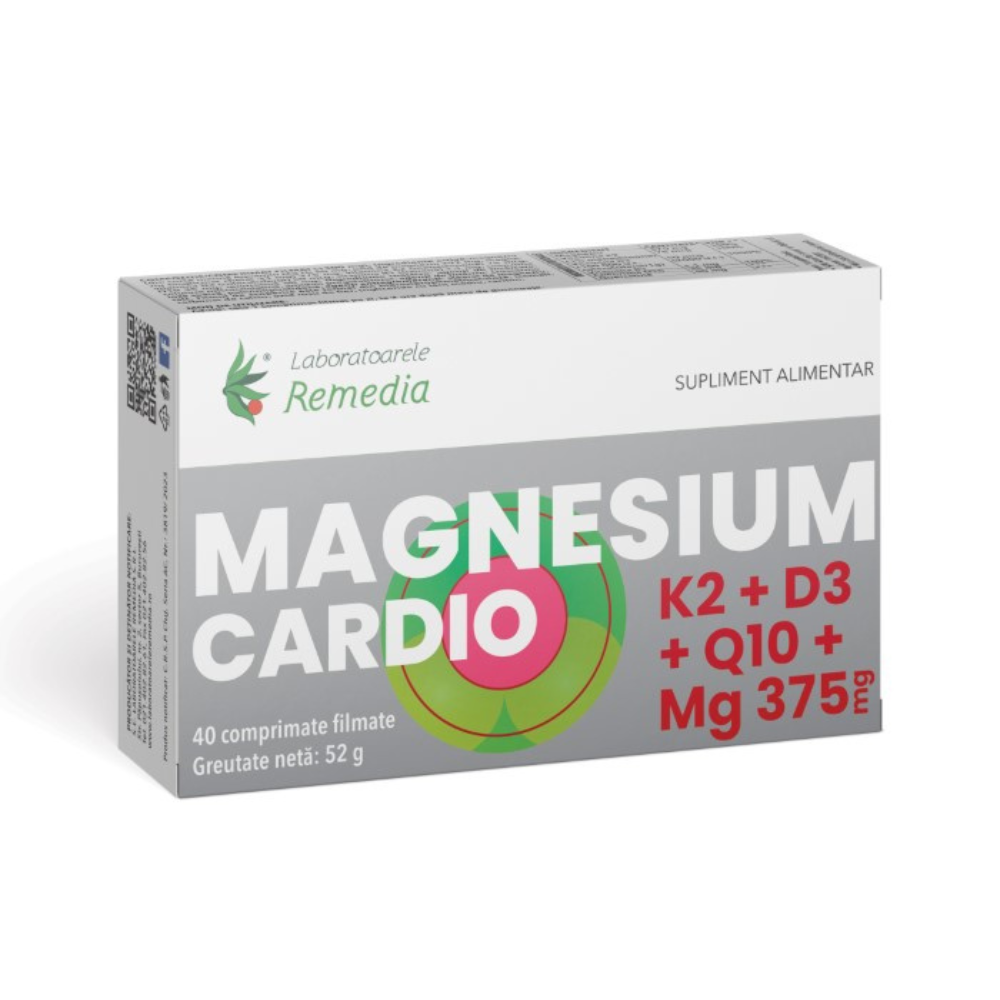 Magnesium Cardio, 40 comprimate, Remedia