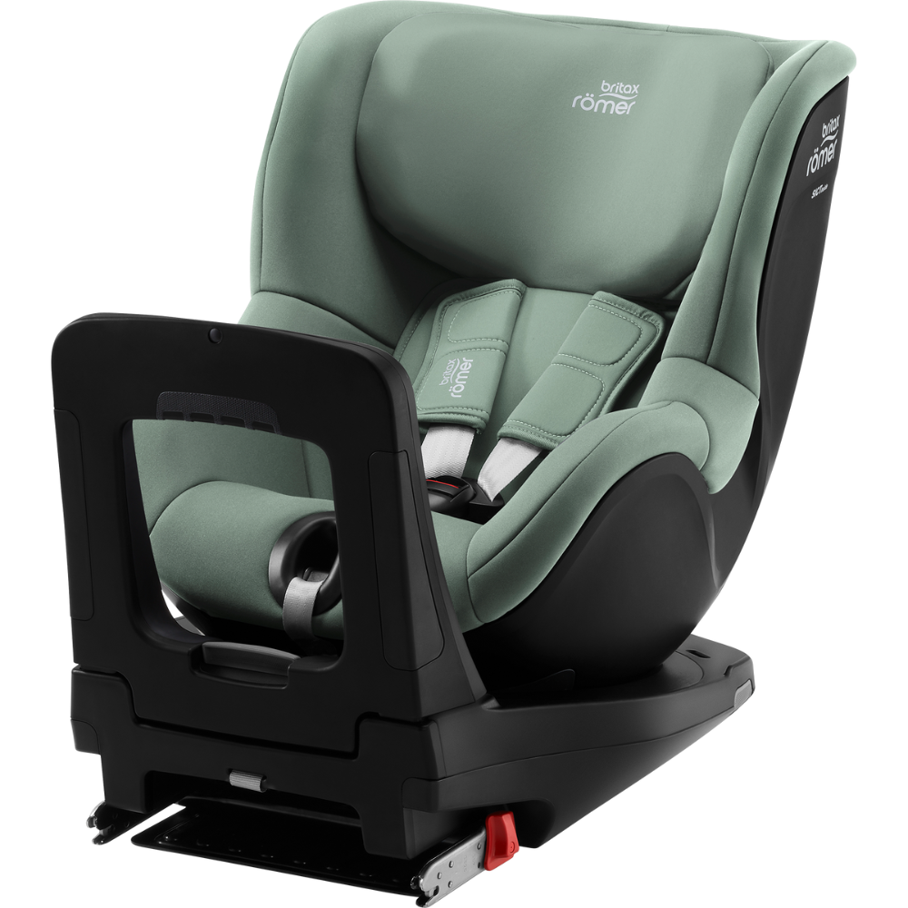 Scaun auto rotativ pentru copii cu baza isofix inclusa Dualfix 5Z, 61-105 cm, Jade Green, Britax