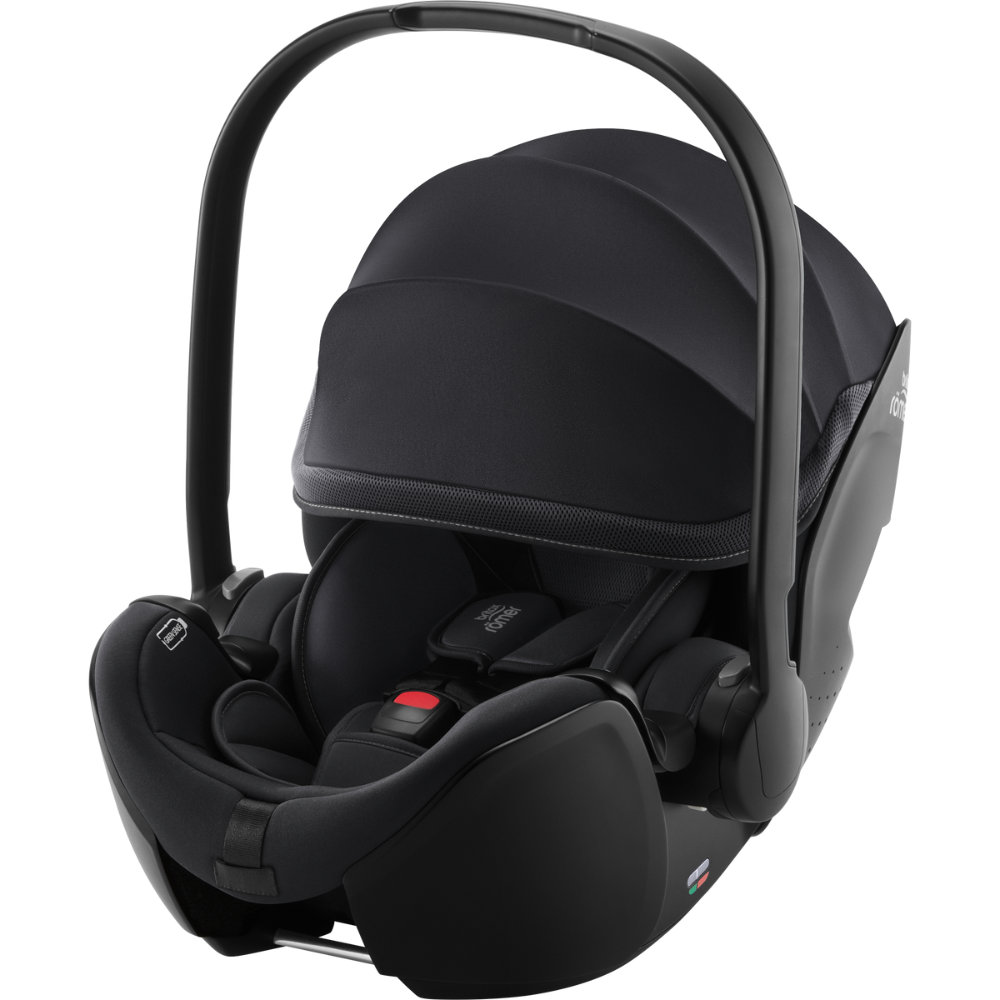Scoica auto Baby Safe 5Z2 I-Size, 0 - 15 luni, Galaxy Black Greensense, Britax