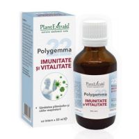 Polygemma 22 Imunitate si Vitalitate, 50 ml, Plant Extrakt