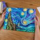 Set creativ Sensory Art Starry Night, 30 x 40 cm, Okto 579489
