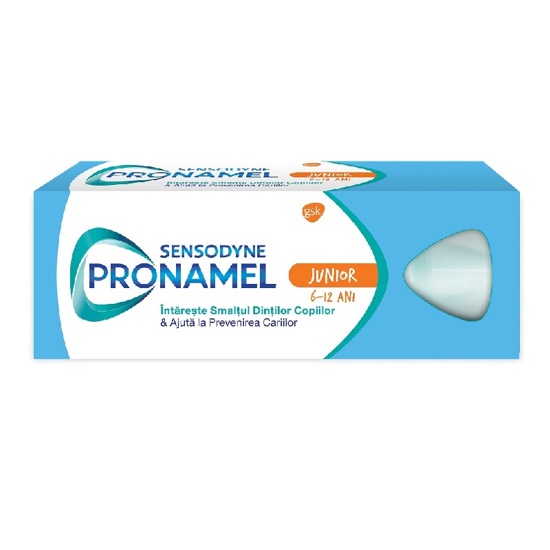 Pasta de dinti Pronamel Junior, 6-12 ani, 50 ml, Sensodyne