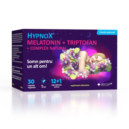 HypnoX Melatonin + Triptofan + Complex Natural