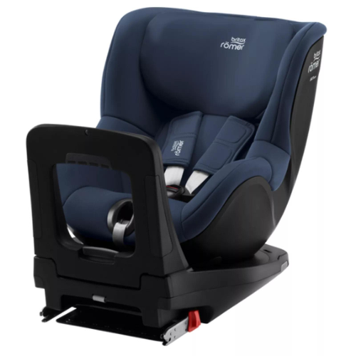 Scaun auto rotativ pentru copii cu baza inclusa Dualfix 3 i-Size, 61-105 cm, Indigo Blue, Britax