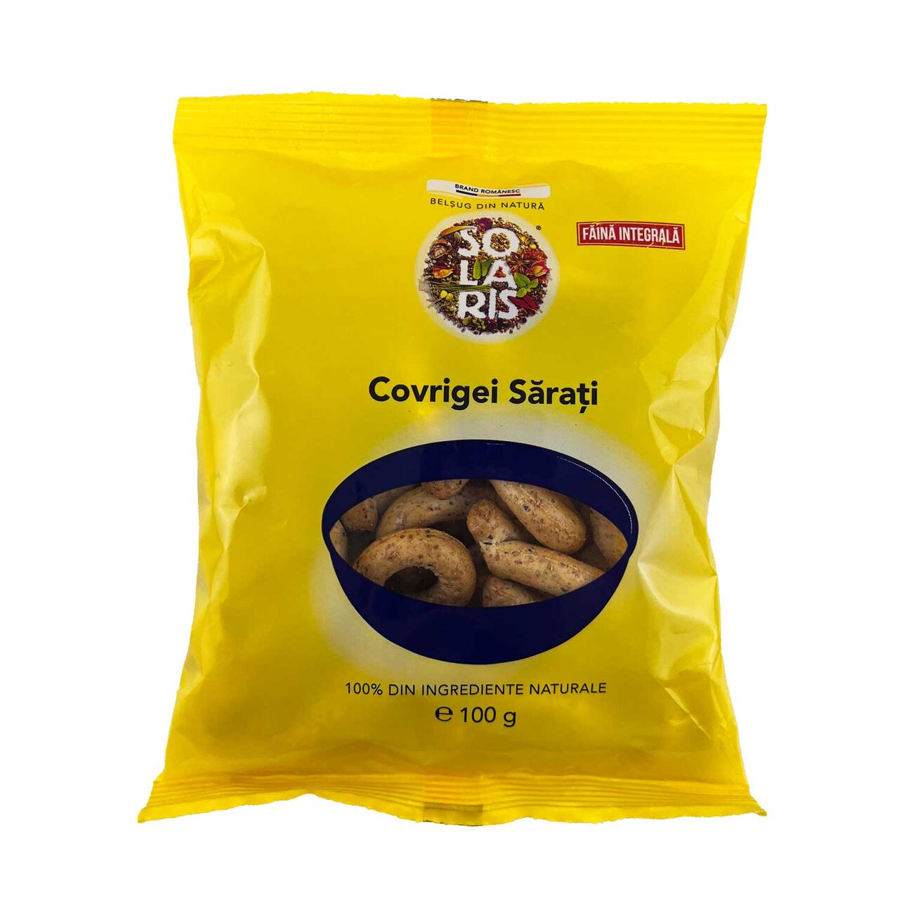 Covrigei sarati, 100 g, Solaris