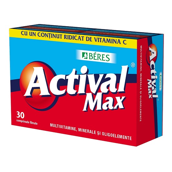 Actival Max, 30 comprimate, Beres 