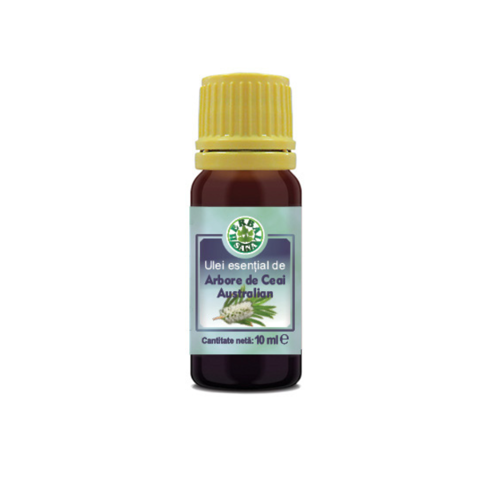 Ulei esential de Arbore de Ceai Australian, 10 ml, Herbal Sana