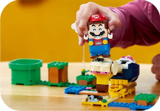 Set de extindere Bataia de cap a lui Conkor Lego Super Mario, +6 ani, 71414, Lego