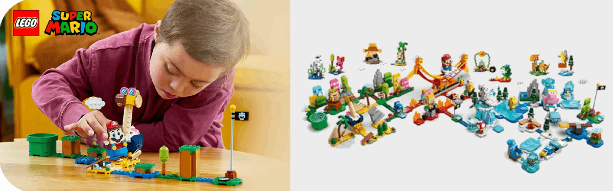 Set de extindere Bataia de cap a lui Conkor Lego Super Mario, +6 ani, 71414, Lego