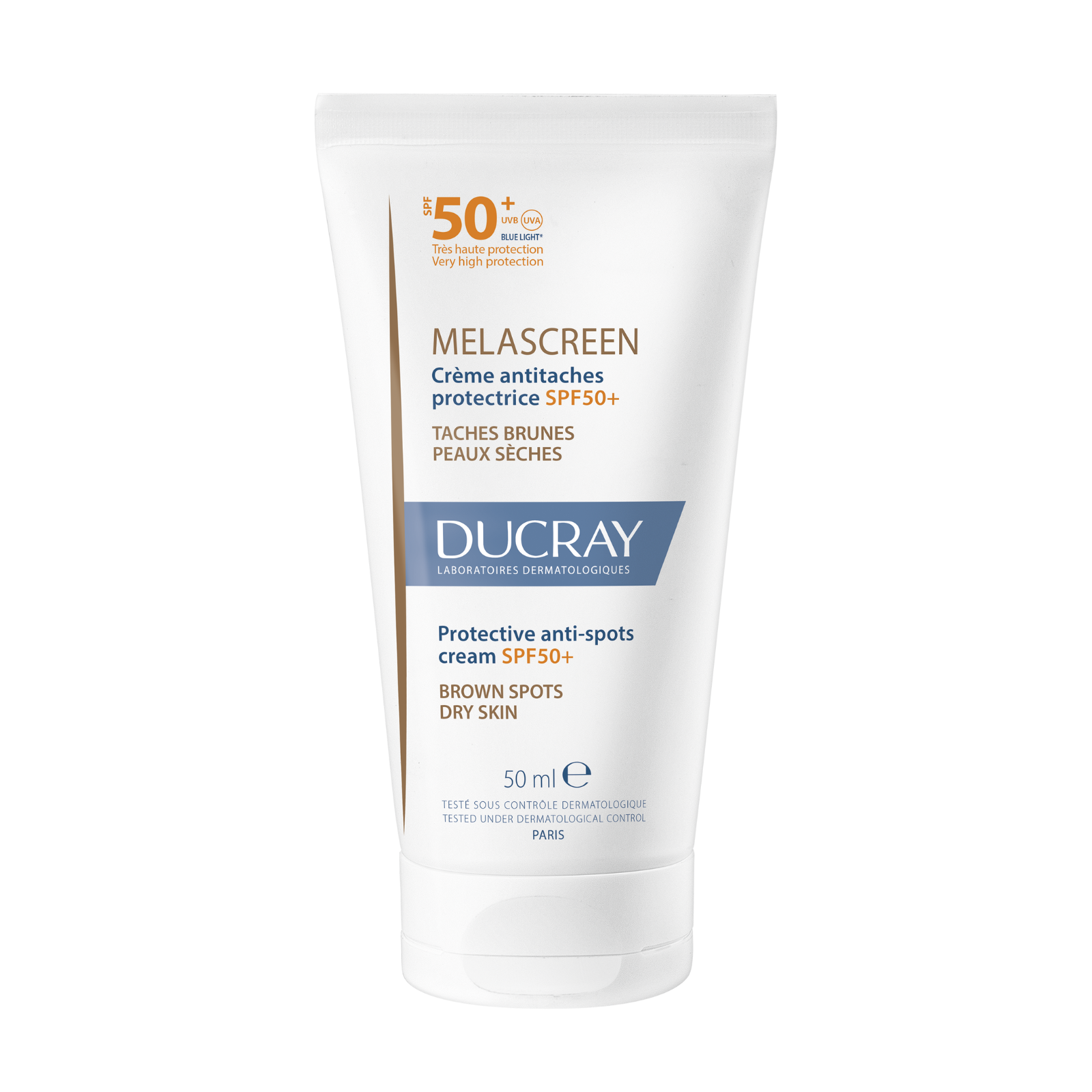 Crema protectoare depigmentanta SPF50+ Melascreen, 50 ml, Ducray