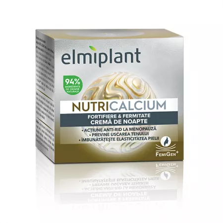 Crema de noapte NutriCalcium, 50 ml, Elmiplant