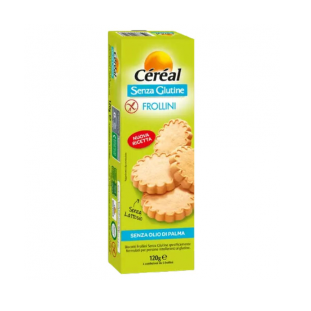 Biscuiti fara gluten si lactoza Natur, 120 g, Cereal