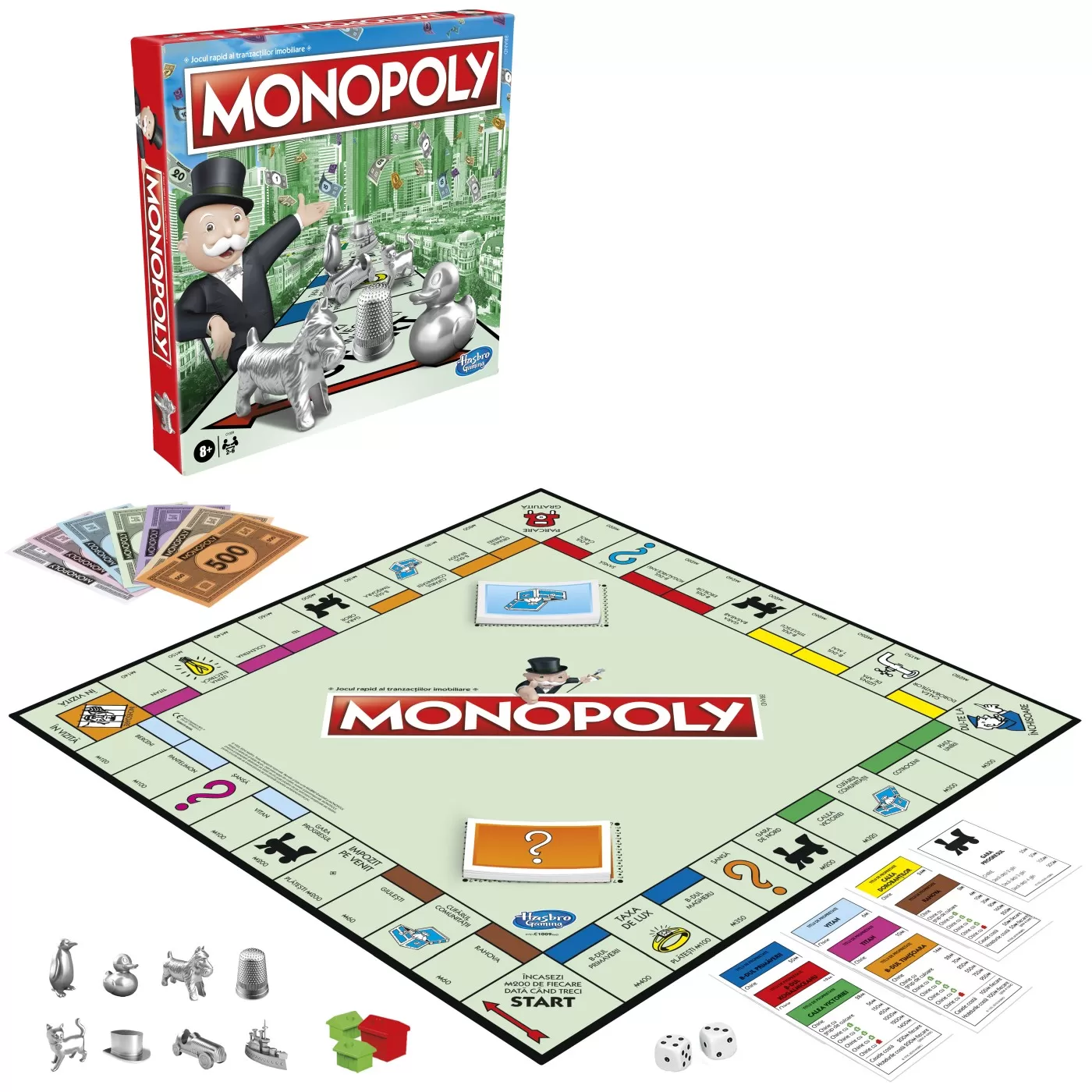 Monopoli Clasic in limba Romana, Hasbro