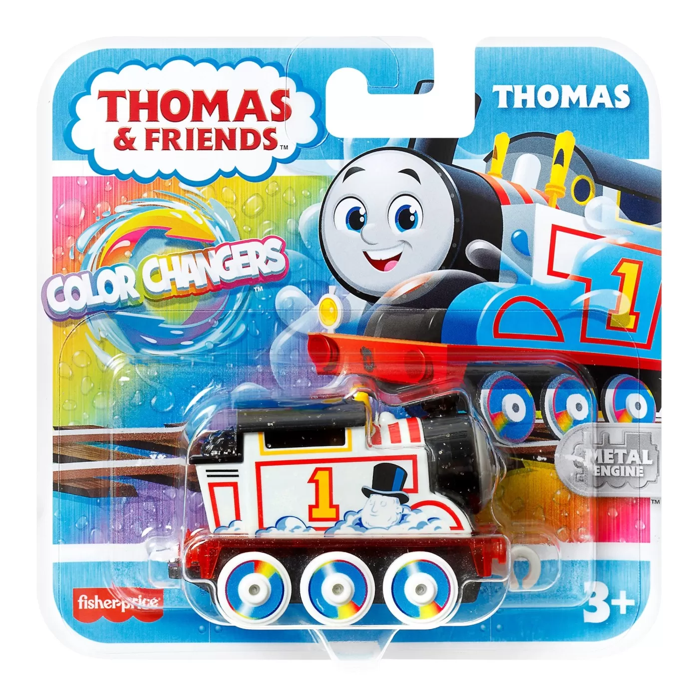 Locomotiva metalica Color Changers, 3 ani+, Thomas