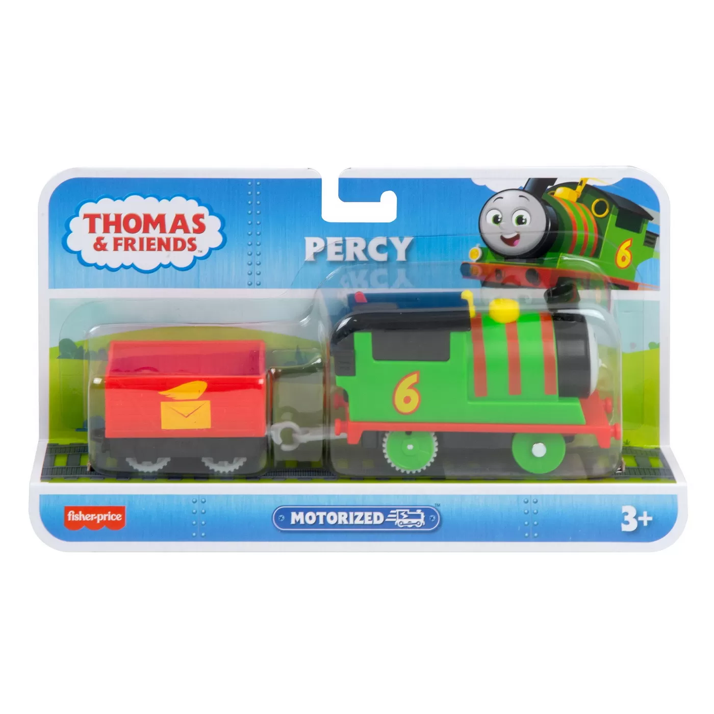 Locomotiva motorizata cu vagon Percy, + 3 ani, Thomas