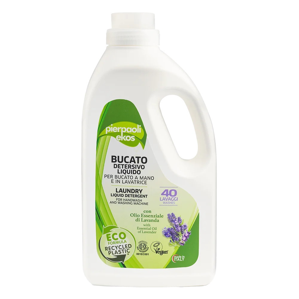 Detergent lichid Eco pentru rufe cu lavanda Ekos, 2000 ml, Pierpaoli