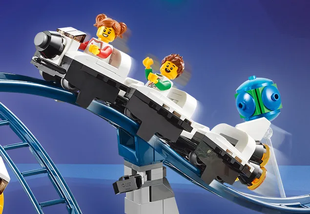 Roller Coaster spatial Lego Creator