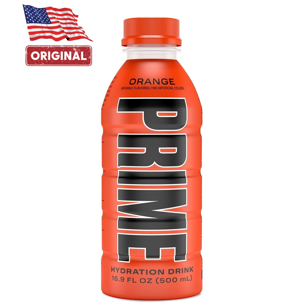 Bautura Prime pentru rehidratare cu aroma de portocale Hydration Drink USA, 500 ml, GNC