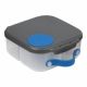 Caserola compartimentata mini LunchBox, 1 l, Gri + Albastru, BBOX 583272
