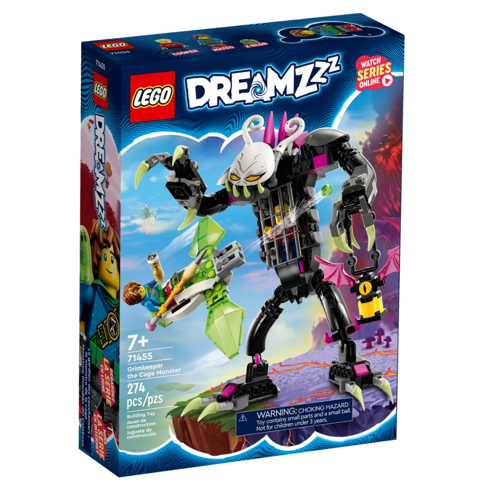 Grimkeeper, Monstrul cusca Lego Dreamzzz, 7 ani+, 71455, Lego