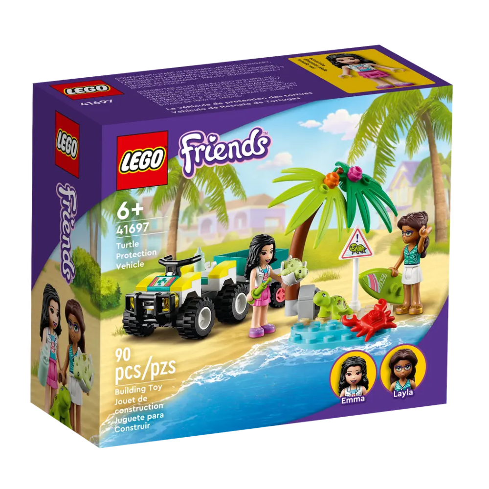 Vehiculul de protectie al testoaselor Lego Friends, 6 ani+, 41697, Lego