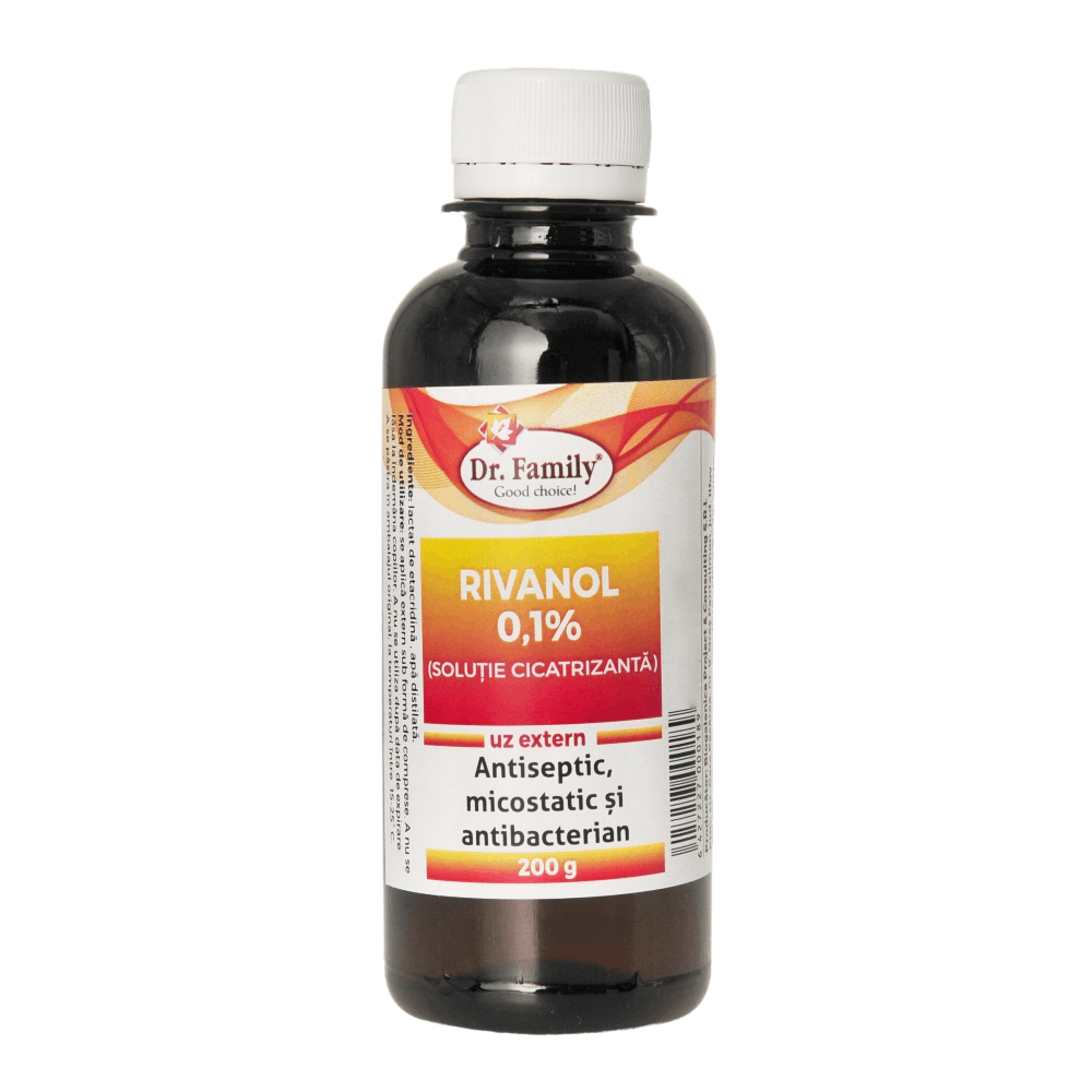 Rivanol, 0.1%, 200 ml, Dr. Family