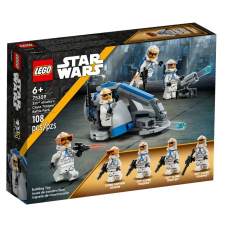 Pachet de lupta Clone Trooper al lui Ahsoka din Compania 332 Lego Star Wars