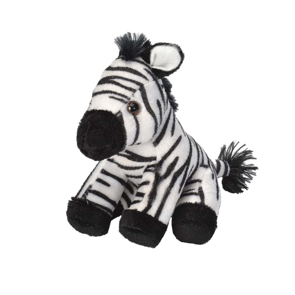 Jucarie de plus pui de Zebra, 13 cm, Wild Republic