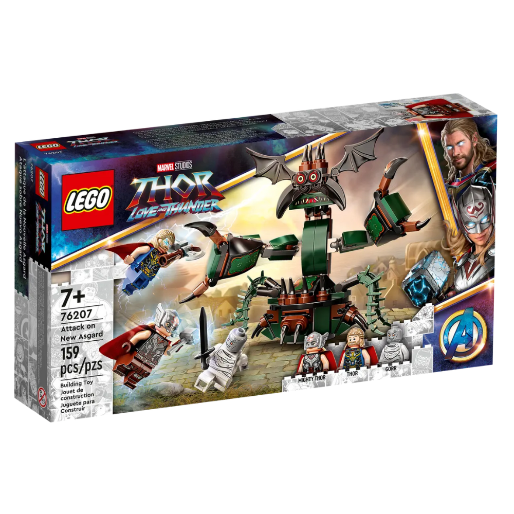 Atacul asupra Noului Asgard, 7 ani+, 76207, Lego Marvel