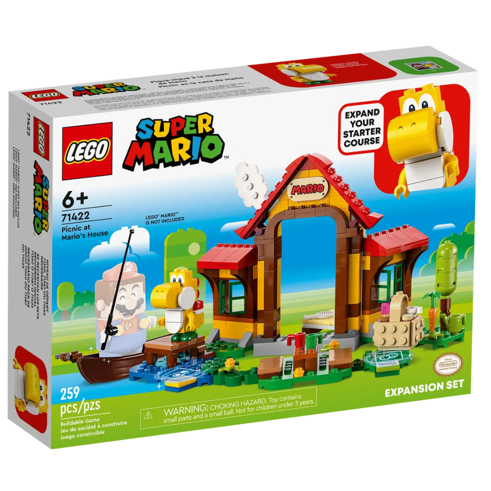 Set de extindere Picnic la casa lui Mario, 6 ani+, 71422, Lego Super Mario