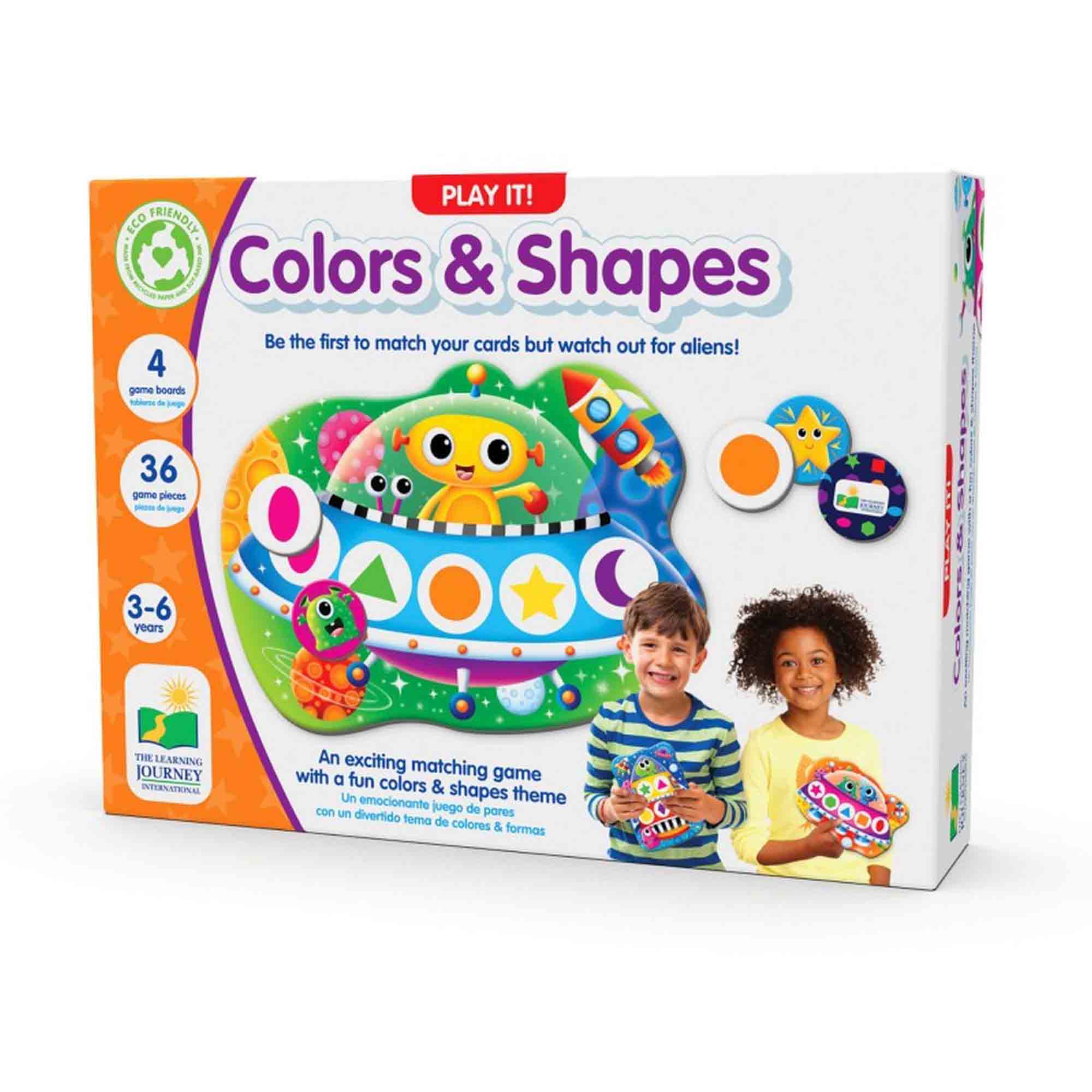 Jocul culorilor si al formelor, 3-6 ani, The Learning Journey