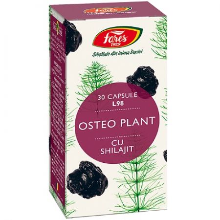 Osteo Plant cu Shilajit, 30 capsule, Fares