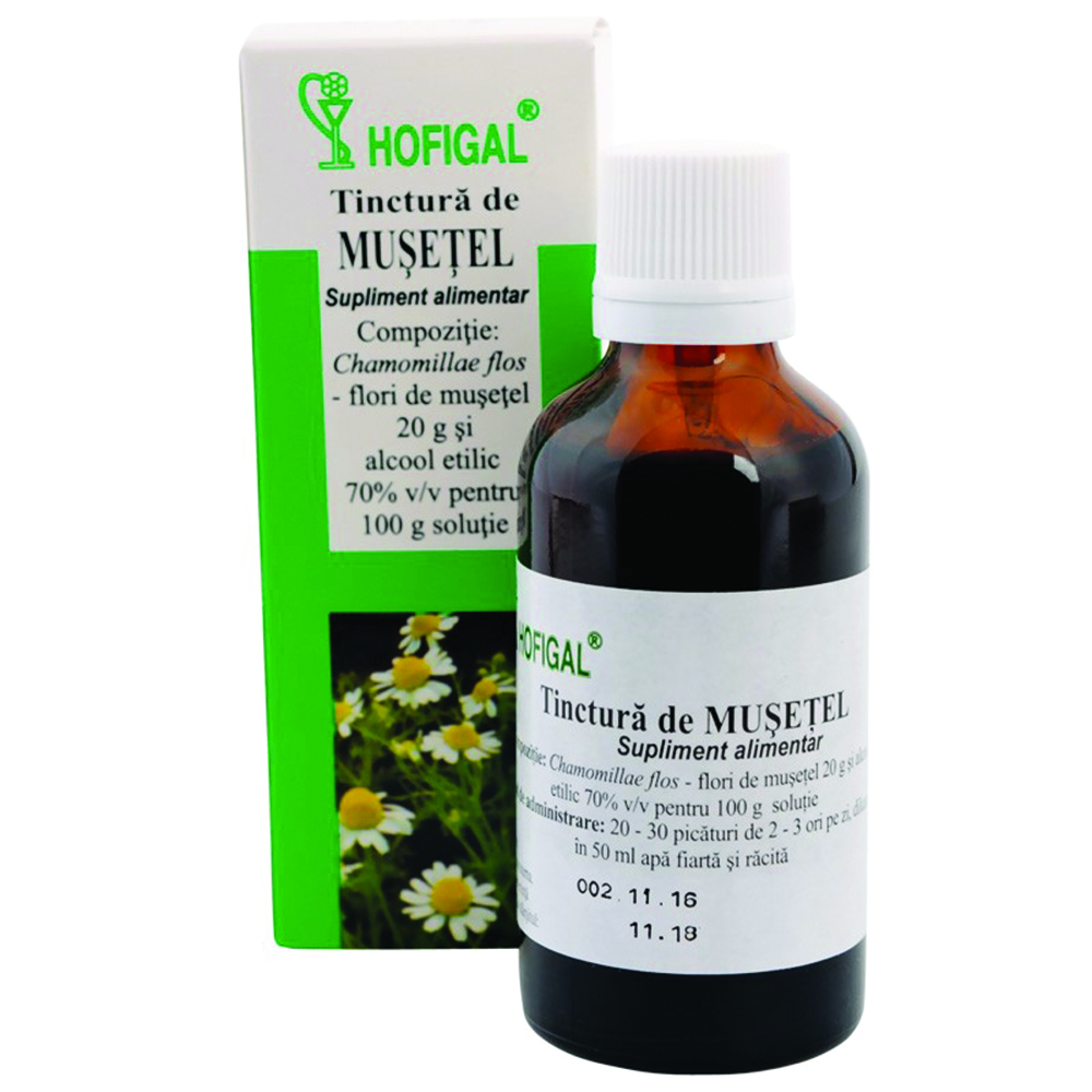 Tinctura de Musetel, 50 ml, Hofigal