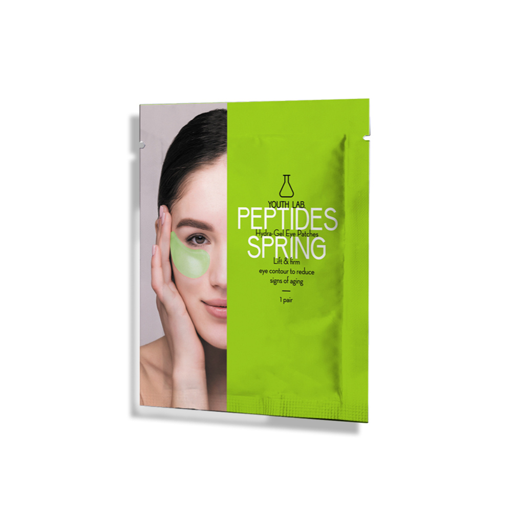 Patch-uri cu efect antirid pentru ochi Peptides Spring, 1 bucata, Youth Lab