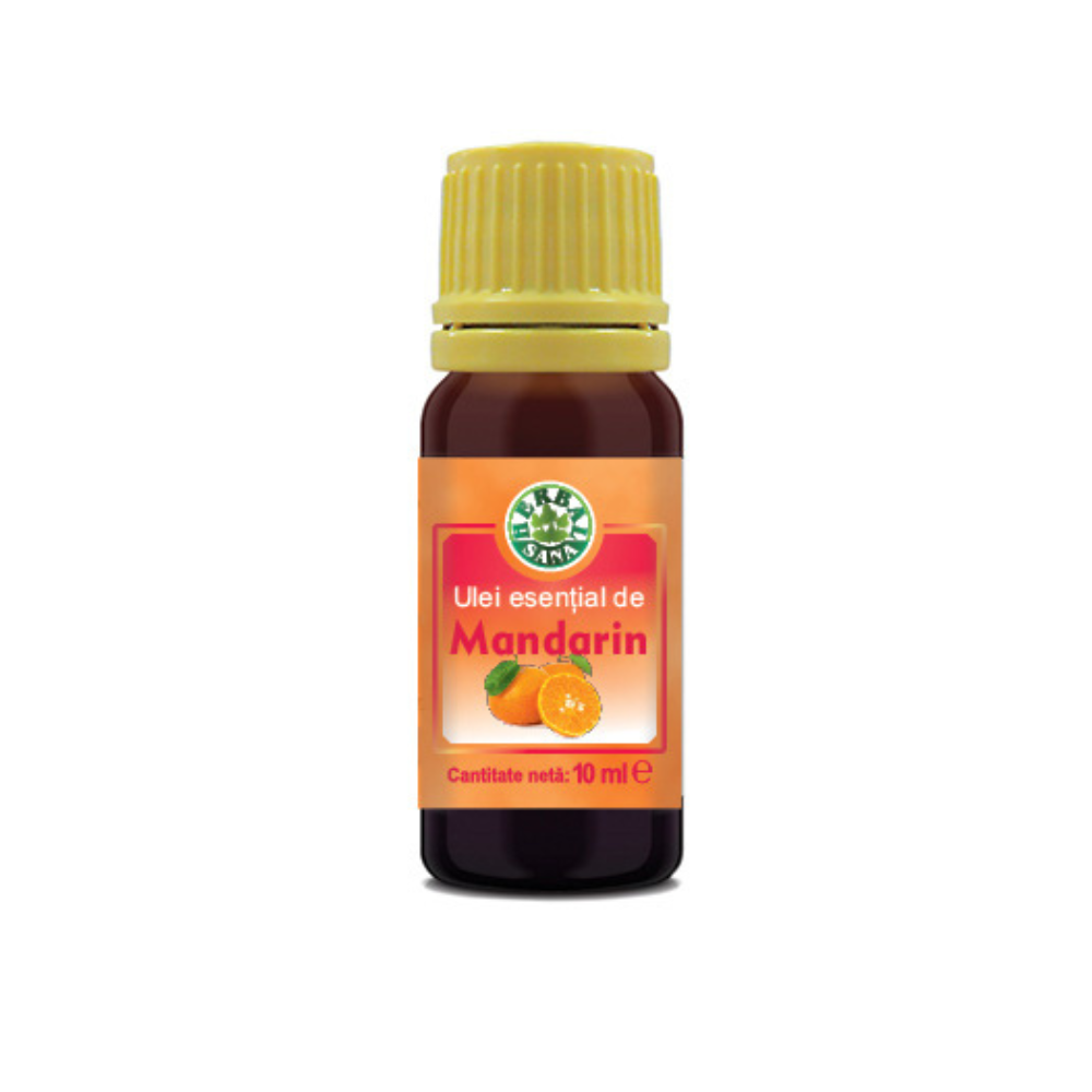 Ulei esential de Mandarin, 10 ml, Herbal Sana