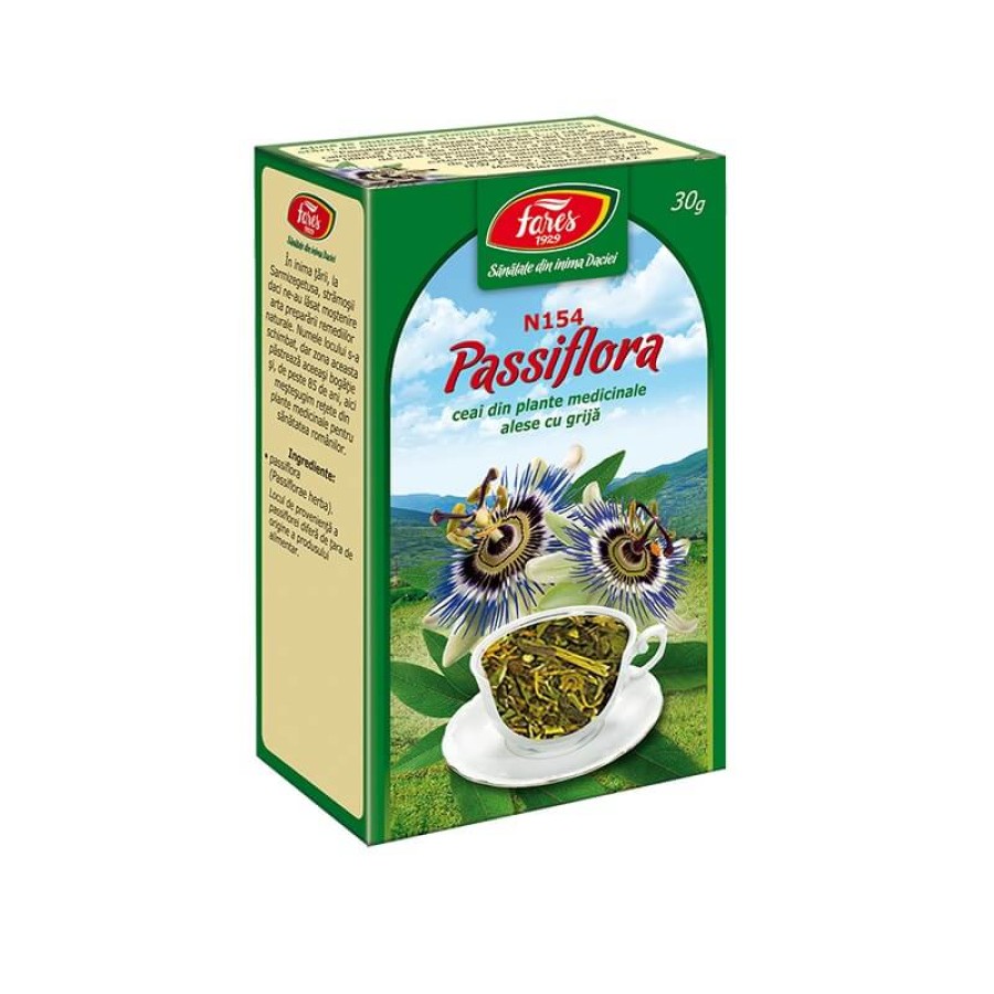 Ceai Passiflora, 30 g, Fares
