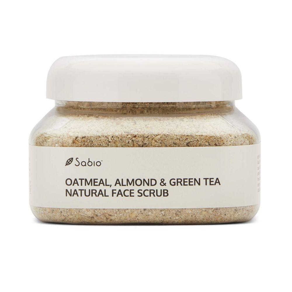 Exfoliant facial cu Oatmeal, Almond si Green Tea, 236 ml, Sabio