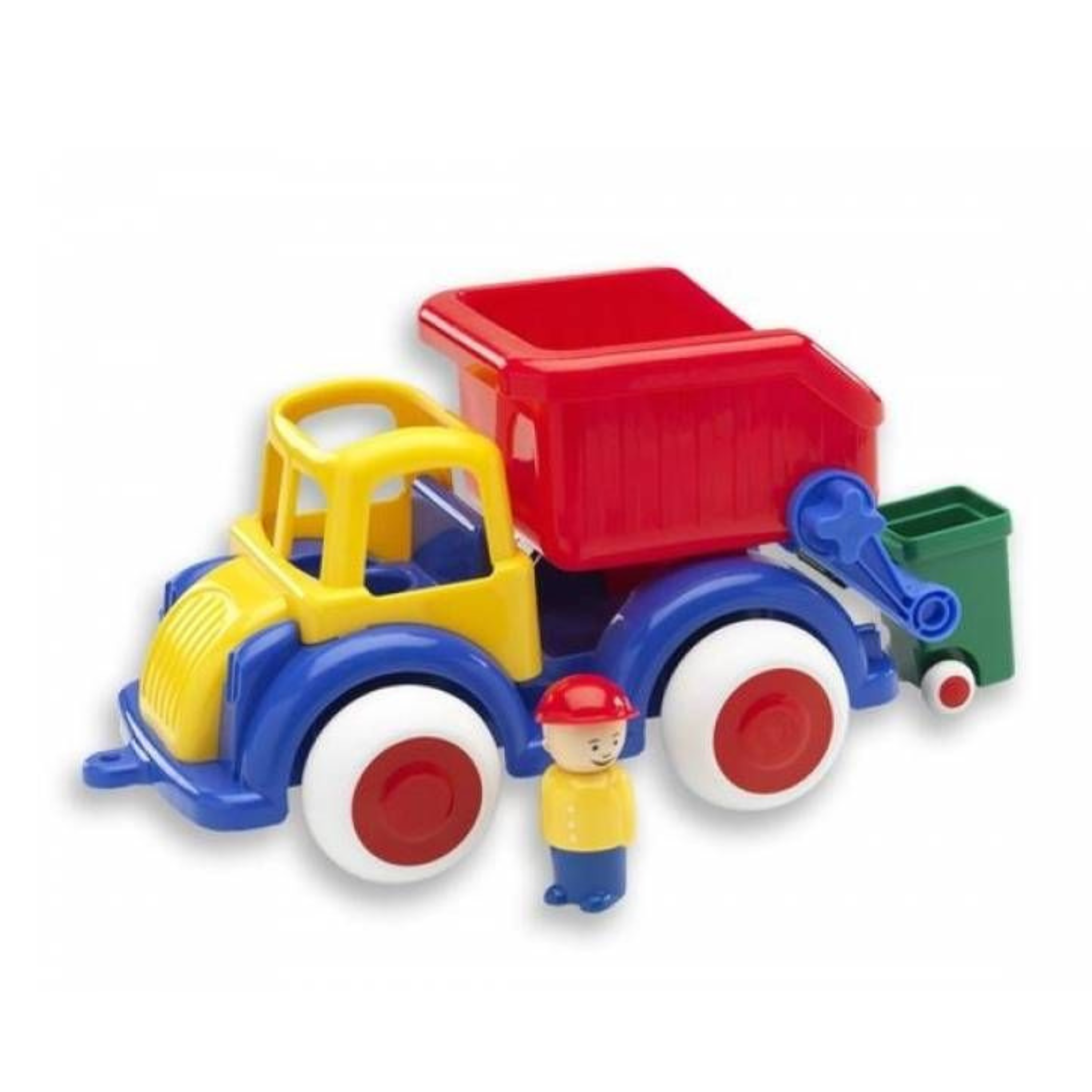 Camion Gunoi cu 2 figurine Jumbo, Viking Toys