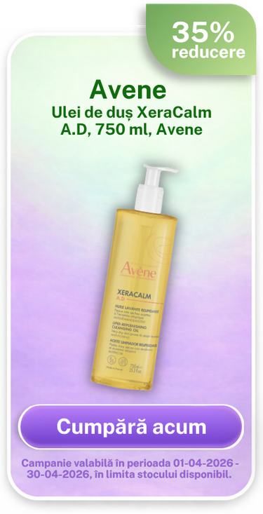 Promotie cu reducere 35% la Avene Xeracalm