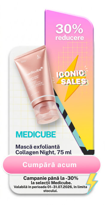 Iconic Sales cu reducere de pana la 30% la Medicube