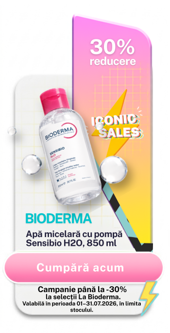 Iconic Sales cu reducere de pana la 30% la Bioderma