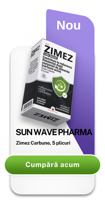Zimez Carbune, 5 plicuri, Sun Wave Pharma