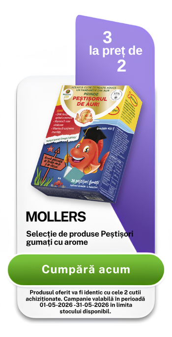 Promotie cu produs promotional la Mollers Pestisori