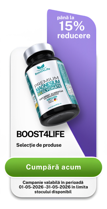 Promotie cu pana la 15% reducere la Boost4Life